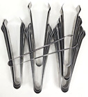 19 Pc Vollrath Stainless Pom Tongs 47106 NSF-2 USA Made Buffets Weddings Parties
