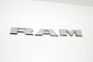 2019 2020 RAM 1500-3500 DOOR NAMEPLATE EMBLEM DECAL CHOME LETTERS R - A - M -