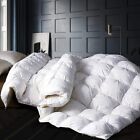 LESNNCIER Goose Down Comforter Pinch Pleat Duvet Insert 1200TC 750+FP King Size