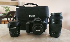 Canon EOS 77D 24.2MP DSLR Camera Multiple Lens