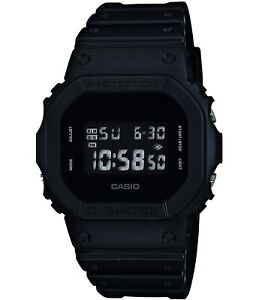 Casio G-SHOCK DW5600BB-1 Military Black Resin Strap Digital Men's Watch