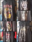 Lot Of 6 Black Metal Shirts 2XL Dimmu Borgir Watain Midnight Dark Funeral Abbath