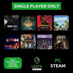 PC STEAM Games | Choose Your Game | Offline only (Read Description)