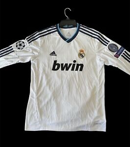 Real Madrid 12-13 Long Sleeve, Ronaldo 7, Slim Fit, Retro Jersey, Size XL