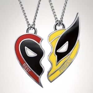 Deadpool & Wolverine 3 Cosplaywolverine Best Friends Necklace Pendant Choker