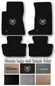 2003-2018 Cadillac CTS Custom Carpet Floor Mats - Choose Color & Official Logo (For: 2018 Cadillac)