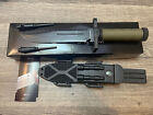 Boker Magnum M-Spec Fixed Blade Survival Knife, Olive Green FRN Handles 02SC005