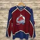 Vintage Colorado Avalanche Jersey Mens XL Red STARTER NHL Hockey 90s Embroidered