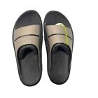 OOFOS Womens OOmega Ooahh Luxe Sandal - 1111 - Latte(Avail: Nov '23) - 11