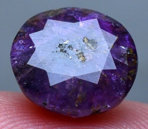 06.70 CT Adorable Natural Purple Ruby-Corundum Loose Cut Gemstone From Kashmir