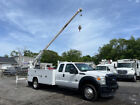 2016 Ford F-450 Used Utility Liftmoore 4000X Utility Service Crane Truck Diesel