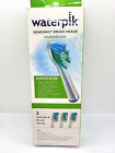3 Pack Waterpik Sensonic Brush Heads Standard Size, Fits Complete Care, Care 7.0