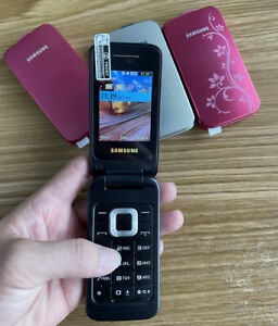 SAMSUNG C3520 Mobile Phone Bluetooth MP3 FM Radio GSM Flip Unlocked Cell phone