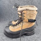 SOREL Conquest Boots Mens 10 Waterproof Thermal Insulated Cold Winter Snow