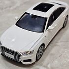 1:18 Audi A6L Model Car Diecast Toy Kids Gift Collection White 1/18 LWB