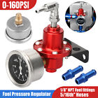 Universal Adjustable Tomei Style Fuel Pressure Regulator Type-S W/Original Gauge
