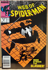 Web of Spider-Man 37 Newstand Slasher North Dakota Owsley Al Milgrom 1988 Marvel