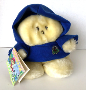 1984 Animal Fair Collectible CHUBBLES Plush Stuffed Toy - Blue Cloak with Tag