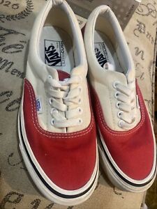Size 7.5 - VANS Era 95 DX OG Red White 2018 Vans Sneakers Lace Ups Athletic Shoe
