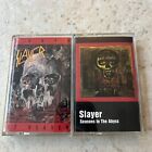 Slayer Cassette Tape Lot Seasons In The Abyss South Of Heaven Thrash Metal 90 94