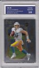 JUSTIN HERBERT ROOKIE CARD 2020 Select Certified Football RC Charger GEM MINT 10