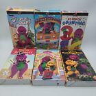 Lot of 6 Barney & Friends Classic Collection VHS Talent Show~Barney Live Adv Bus