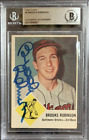 Brooks Robinson Baltimore Orioles Signed 1963 Fleer #4 Autographed Card BAS