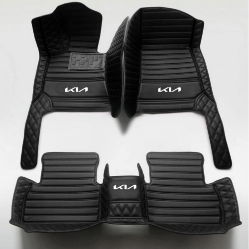 Car Floor Mats For KIA All Series Luxury Custom Carpets All Weather Auto Liners (For: 2023 Kia Rio S Sedan 4-Door 1.6L)