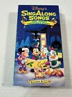Disney Sing Along Song - Very Merry Christmas Songs - VHS Video Tape - Vol 8