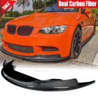 For BMW E90 E92 E93 M3 2005-2011 Carbon Fiber Front Bumper Lip Spoiler Splitters