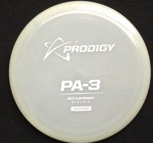 Prodigy 400 GLOW PA-3 putter / approach disc 171-174g GREAT SKY DISC GOLF