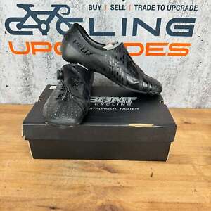 Ridden Once! Bont Helix Carbon US 13 EU 49 Black 3-Bolt Men's Cycling Shoes