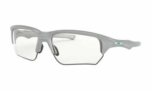 Oakley Sunglasses Flak Beta (A) Silver Clear/Black Photochromic Iridi OO9372-10