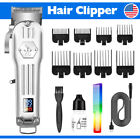 Professional Cordless Hair Clipper for Men Hair Beard Trimmer Quiet Home Barber