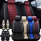 For Honda CR-V CRV 5 Seat Full Set Car Seat Covers Leather Front Rear Protectors (For: 2011 Honda CR-V)