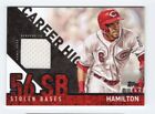 2015 TOPPS SERIES 2 BILLY HAMILTON CAREER HIGH RELIC JERSEY - #CHR-BH - REDS