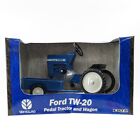 Ertl New Holland Ford TW-20 Pedal Tractor and Wagon 1:8 Die Cast Replica #13504