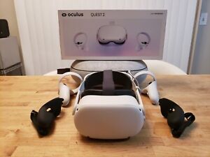 New ListingMeta Oculus Quest 2 128GB Virtual Reality Headset (White) - Excellent Condition!