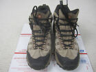 Merrell Boots Mens 11.5 Brown Outland Vibram Mid Hiking Shoes Waterproof Outdoor