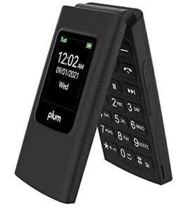 Plum Flipper 4G LTE Unlocked Flip Phone ATT Tmobile