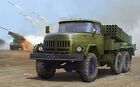 Trumpeter Russian Zil131 Military Truck with 9P138 Grad-1 - Plastic Model