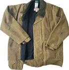 FILSON Tin Cloth Packer Coat Waxed Cotton Jacket with Mackinaw Wool Vest Liner