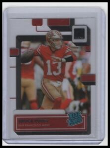 2022 Clearly Donruss #99 Brock Purdy Rookie RC