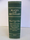 Black's Law Dictionary Revised Fourth Edition 1968 Blacks 4th ~ EXCELLENT  AZ21