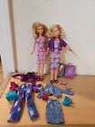 Mattel Mary-Kate and Ashley Olson Twin Dolls plus Clothes