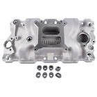 Dual Plane Intake Manifold For Small Block Chevy 305 327 350 400 57-86 High Rise (For: More than one vehicle)