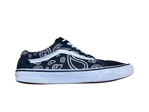 Vans Old Skool 'Peace Paisley Black' Skateboarding Shoes Men's (Size: 11) 721454