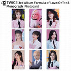 TWICE 3rd Album Formula of Love : O+T= 3 Monograph Official Photocard KPOP K-POP