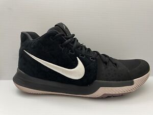 Nike Kyrie 3 Black White Size 13 Men’s Basketball Shoes  852395-010