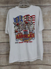 VINTAGE Salem Sportswear 1991 USA Basketball Americas Dream Team T-Shirt